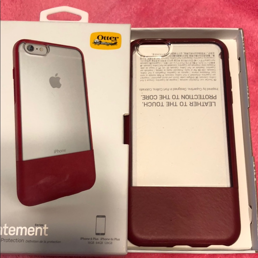 IPhone 6s Plus statement series case with leather